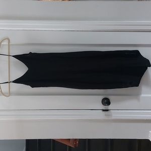-Express slip dress size medium adjustible straps. Has stripped textured knit